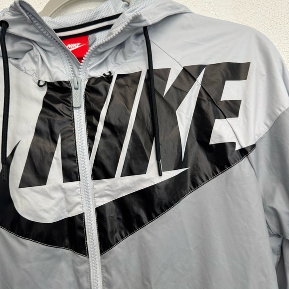 Nike Sportswear GXl Windrunner Full Zip Jacket Big Swoosh 902351-012 Size Small - Picture 4 of 11
